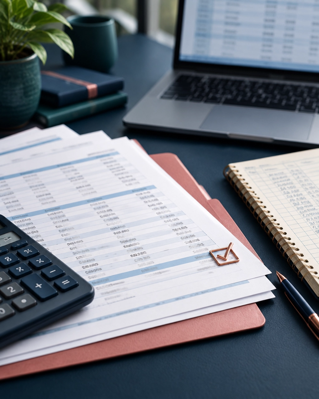 Reconciling statements and bookkeeping records